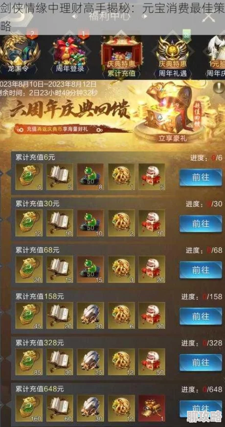 剑侠情缘手游元宝智慧分配：高效攒钱攻略，网友热评SS同伴获取之道