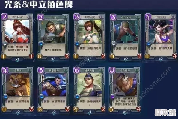网友热议：英雄战歌光系牌组技能搭配与实战打法深度解析