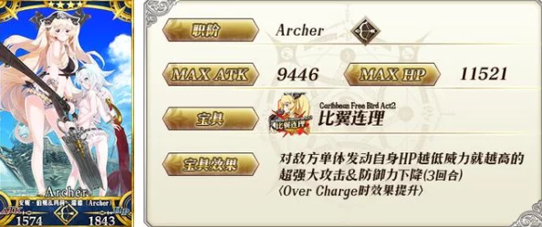 网友热议：命运冠位指定FGO刽子手桑松羁绊礼装实用性深度详评