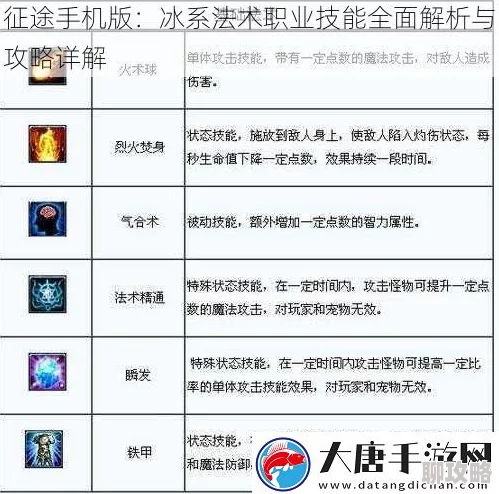 2025年征途手机版杖职业进阶三系——冰、火、电全面分析