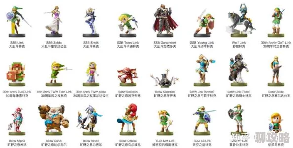 塞尔达传说荒野之息Amiibo详解:获取与使用全攻略 塞尔达传说荒野之息Amiibo详解:获取与使用全攻略