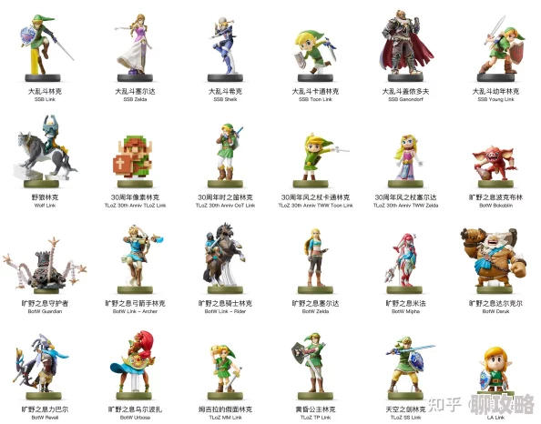 塞尔达传说荒野之息Amiibo详解:获取与使用全攻略 塞尔达传说荒野之息Amiibo详解:获取与使用全攻略